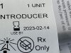 MEDCOMP Valved Peelable Introducer  881554011   Exp.2023-02  (B17 ) 881554011 Valved Peelable