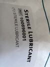 APPLIED Lot of 3 Sterile Lubricant  100896001  Exp.2024-12  to 2026-01 (B31)   100896001 Sterile Lubricant