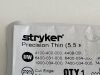 STRYKER Precision Thin  2296-003-410   Exp.2027-02  (B18 ) 2296-003-410 Precision Thin