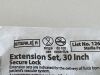 ICU MEDICAL Extension Set, 30 Inch  12656-28   Exp.2025-08  (B18 ) 12656-28 Extension Set, 30 Inch
