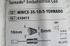 COOK MEDICAL Qty. of (3) Ref: G10413 Tornado Embolization Coil 10mm, 5mm,  Exp. 12/2022