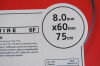 BOSTON SCIENTIFIC Ref: 3917108067 Mustang Over-The-Wire PTA Balloon Dilatation Catheter, 6 Fr., 8.0mm x 60mm, 75cm,  Exp. 01/2023