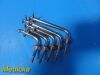CODMAN 50-1126 Hemilaminectomy Scoville Retractor Set W/ Blade & Container