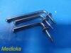 CODMAN 50-1126 Hemilaminectomy Scoville Retractor Set W/ Blade & Container