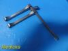 CODMAN 50-1126 Hemilaminectomy Scoville Retractor Set W/ Blade & Container