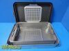 AESCULAP BD V. Mueller Genesis Sterilization Container W/ Instrument Basket
