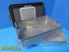 AESCULAP BD V. Mueller Genesis Sterilization Container W/ Instrument Basket