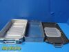 AESCULAP BD V. Mueller Genesis Sterilization Container W/ Instrument Basket