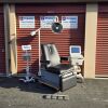 HILL HA90W Wound Care Chair w New Black Upholstery & Foot Control Exam Chair