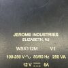 JEROME INDUSTRIES WSX112M V1 5 Pin 12V 8A Power Supply