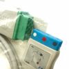 GE Marquette 3 Lead 3 Lead ECG Trunk For DIN Leads Compatible Lot Of 2