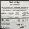WELCH ALLYN Model 503-0054-02 AC Adapter 120V Propaq