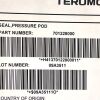 TERUMOBCT P/N 701228000 Seal, Pressure POD