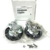 TERUMOBCT P/N 700749000 Caster, 5 Inch w/ Brake, Set Of 2