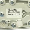 ALLIED HEALTHCARE 22-15-1505 Vacutron Vacuum Equipment