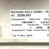 RICHARD WOLF Model 2228 Pump Suction