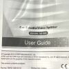 PHILIPS Aten Model VS1504 Cat 5  Audio/Video Splitter, 1 to 4 VGA