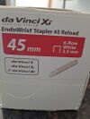 INTUITIVE SURGICAL DAVINCI 48645W ENDOWRIST STAPLER RELOAD 45MM (X)