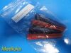 4X Cardinal Health Drucker P/N 7713100 Kit Tube Adapters, Red & Purple