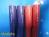 4X Cardinal Health Drucker P/N 7713100 Kit Tube Adapters, Red & Purple