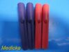 4X Cardinal Health Drucker P/N 7713100 Kit Tube Adapters, Red & Purple