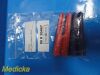 4X Cardinal Health Drucker P/N 7713100 Kit Tube Adapters, Red & Purple