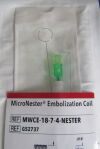 COOK MEDICAL Qty. (2) Ref: G52737 MicroNester Embolization Coil, 4mm/0.018