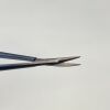 CODMAN 80-1723 Rhoton Bayonet Scissors, Curved, 8.5", Titanium
