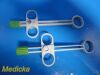 OLYMPUS FG-245X-1 & FG-24SW Grasping Forceps W/ 2 Handle (Lot of 5 Pieces)