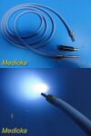 SMITH & NEPHEW DYONICS 2140 F/O Light Guide 5mmx8' W/ 2147 Light Adapter