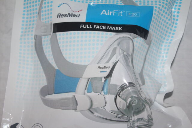 New Resmed Airfit F20 Full Face Mask M 63401 New Apr23 A Cpap Mask For 8513