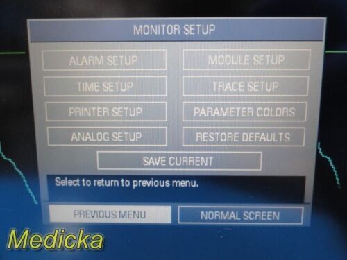 DATASCOPE Trio Colored Patient Monitor