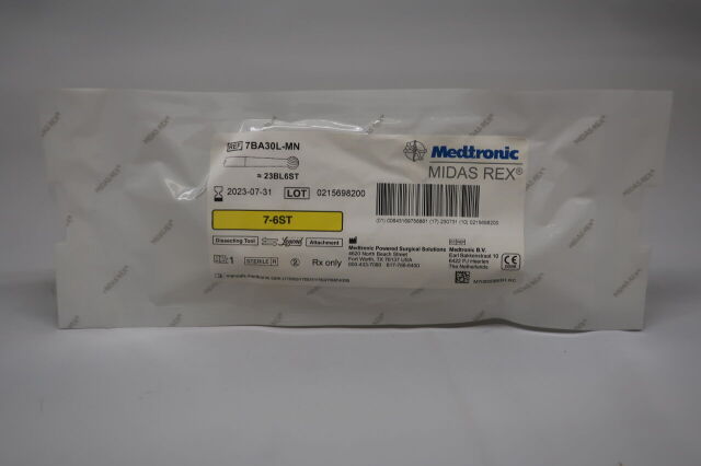 New MEDTRONIC 7BA30L-MN Midas Rex Fluted Ball Long Cutting Burr, 3 mm ...