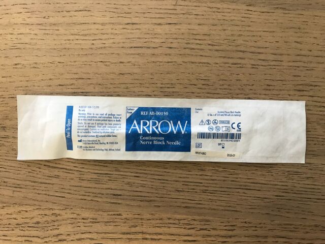 ARROW AB-00150 Continuous Nerve Block Needle 17Ga (X)