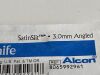 ALCON Slit Knife  3.0mm Angled  8065992961   Exp.2023-06  (H8 ) 8065992961 Slit Knife 3.0mm Angled