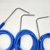 PILLING (S358PRA (x3), 52-7862 (x3)) Lot of 6 Fiber Optic and Light Carrier Cables, Blue