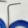 PILLING (S358PRA (x3), 52-7862 (x3)) Lot of 6 Fiber Optic and Light Carrier Cables, Blue