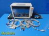 FUKUDA DENSHI DS-7000 (ECG,3X IBP,NBP,2X TEMP,PRINT,GAS) Monitor W/ Leads
