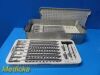 STRYKER SCORPION TS SR1 IM Reamer Instrument Set W/ Carrying Case