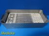 STRYKER SCORPION TS SR1 IM Reamer Instrument Set W/ Carrying Case