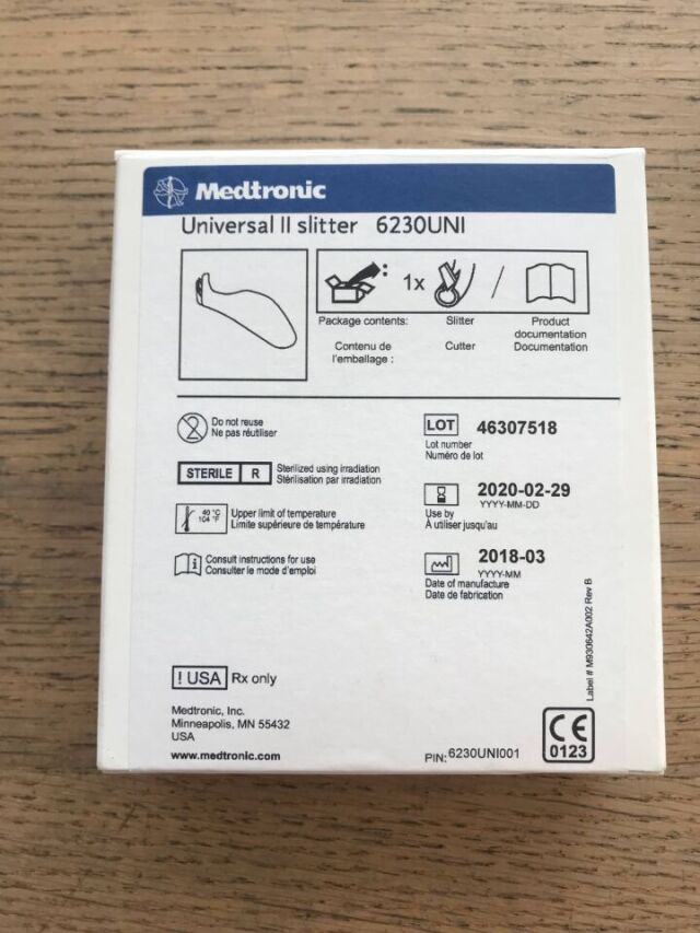 MEDTRONIC 6230UNI Universal II Slitter (X)