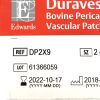 New Edwards Lifesciences Dp2x9 Duravess Bovine Pericardial Vascular Patch Exp 2022 10