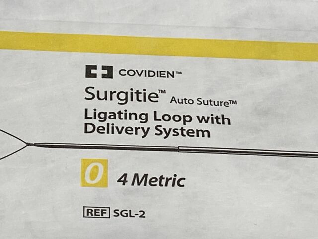 COVIDIEN Surgitie Ligating Loop  SGL2   Exp.2022-12  (K41 ) SGL-2 Surgitie Ligating Loop