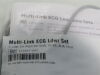 GENERAL ELECTRIC 416467-003 LOT OF 8X MULTI-LINK ECG LEADWQIRE 5LD