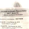 VORTRAN 0537 RCM VAR RC, 6" ELBOW FLEXAUTOMATIC RESUSCITATOR