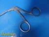 OLYMPUS GYRUS ACMI 632010 Explorent ENT Scissors, Right Curved, 230mm