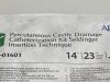 TELEFLEX Lot of 4 Percutaneous Cavity Drainage  AK-01601   Exp.2022-04  (B11#2 ) AK-01601