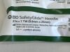 BD Lot of 5 Safety Glide Needle  305915   Exp.2025-03  (M45 ) 305915 SafetyGlide Needle