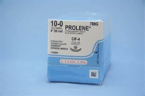 ETHICON IO-0 PROLENE  788G  (x) Sutures