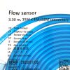 HAMILTON MEDICAL 282051/05 FLOW SENSOR, 3.30M, 15M X 15F/22M CONNECTORS, EXP 2026-02